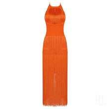 Load image into Gallery viewer, Alstes Bandage Tassel Party Dress