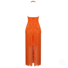 Load image into Gallery viewer, Alstes Bandage Tassel Party Dress