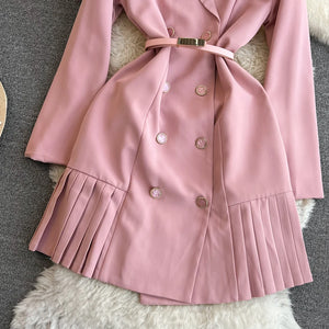 Bee Double Breasted Blazer Dress.