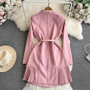 Bee Double Breasted Blazer Dress.