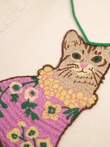 Cartoon Embroiderd Knitwear